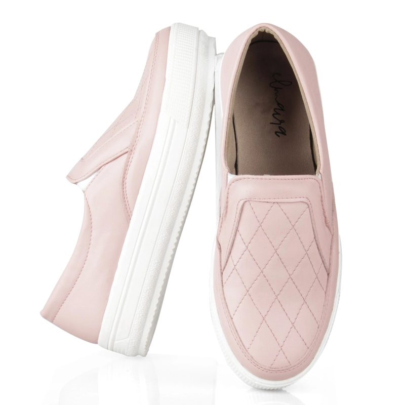 Product image RENINE - ALZ PRO EDO1 Pink Sepatu Sneakers Wanita Korea Casual Kekinian 36 pink