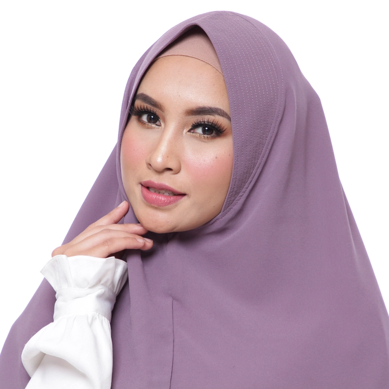 Product image Koperasi Digital Smartcoop Indonesia - Khimar Syari Latisha ALL SIZE Taro