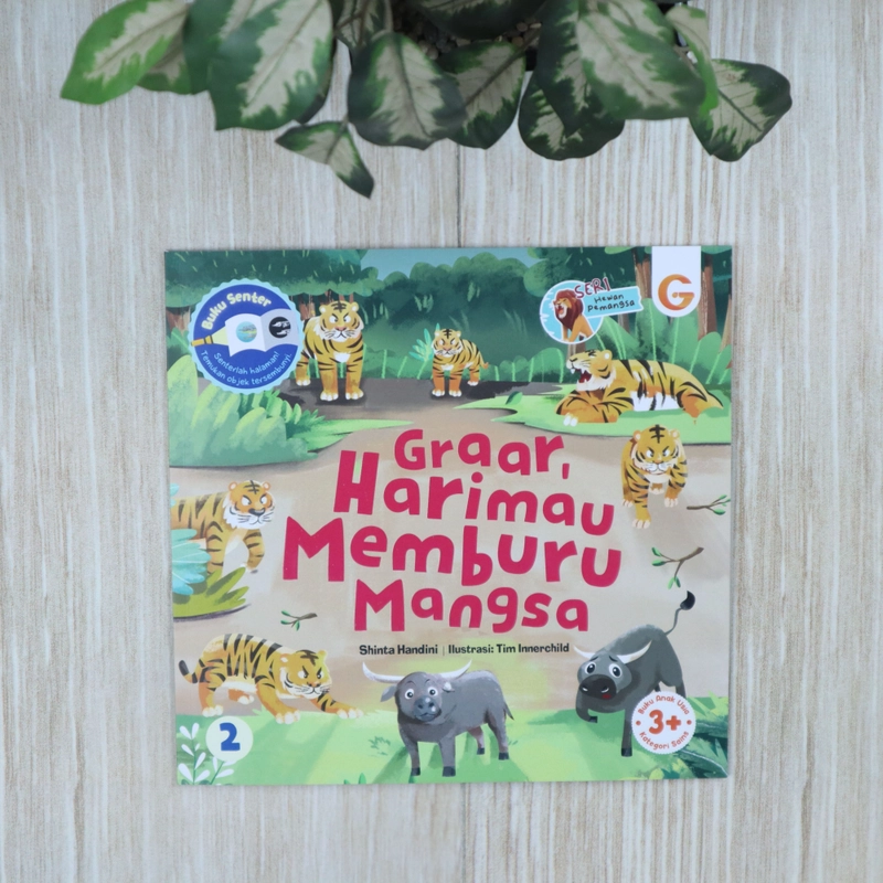 Product image Gema Insani - 1 Set Seri Hewan pemangsa Harimau Memburu Mangsa