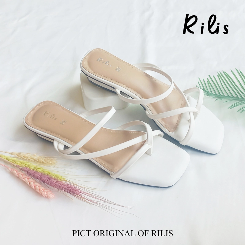 Product image Rilis - Sandal Wanita Larissa heels (Rilis 11) 37 Putih