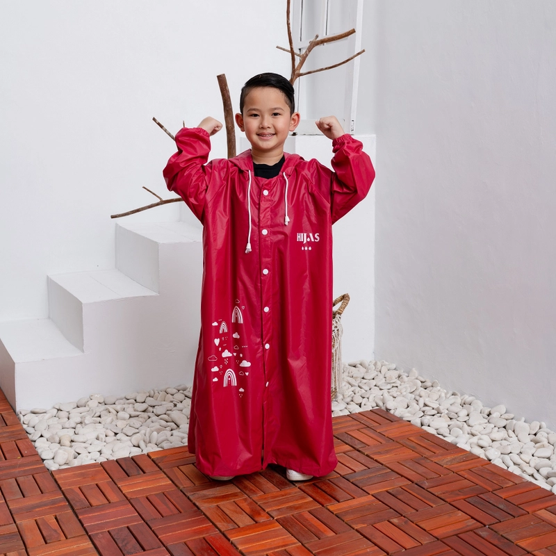 Product image South Legend - Jas Hujan Anak Premium Pink by Hijas S PINK