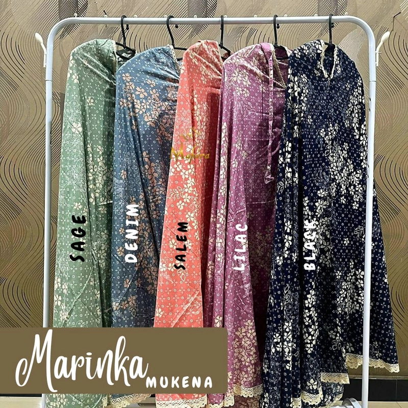 Product image Mahira Boutique - Mukena Marinka 2in1 Resleting Jumbo Sage