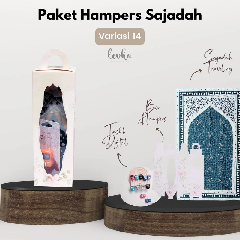 Product image Leika - PERSIAPAN UMROH & HAJI PAKET HAMPERS SAJADAH TRAVELING TASBIH DIGITAL Variasi variasi 14