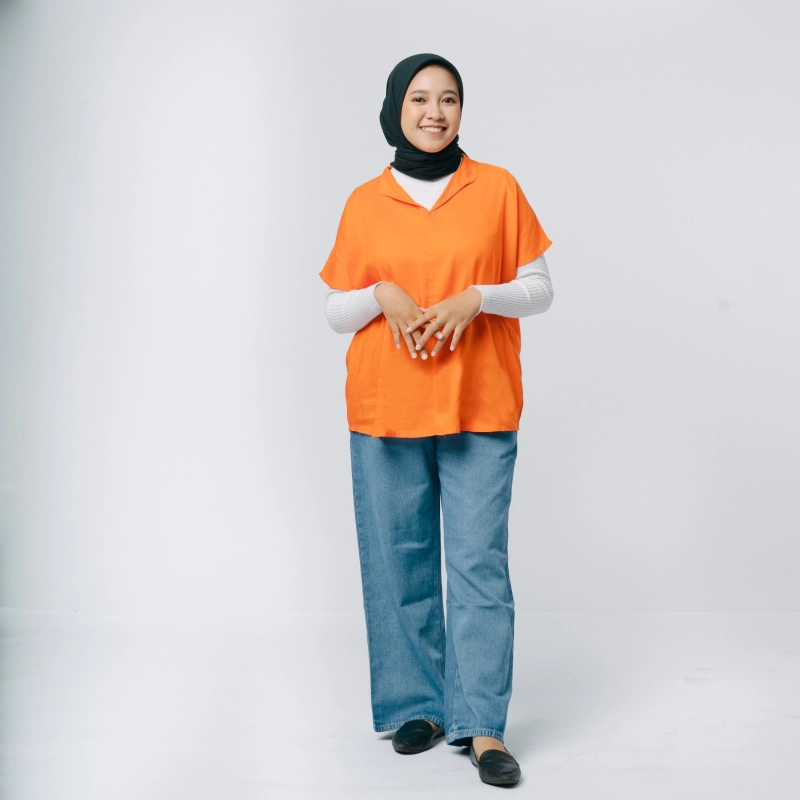 Product image MKY Clothing - BLUS RAYON One size Oranye