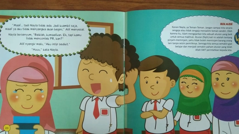 Product image Fiqh For Kids 8 : Buku IPA Nayla - Adab Meminjam 20 x 21 SC