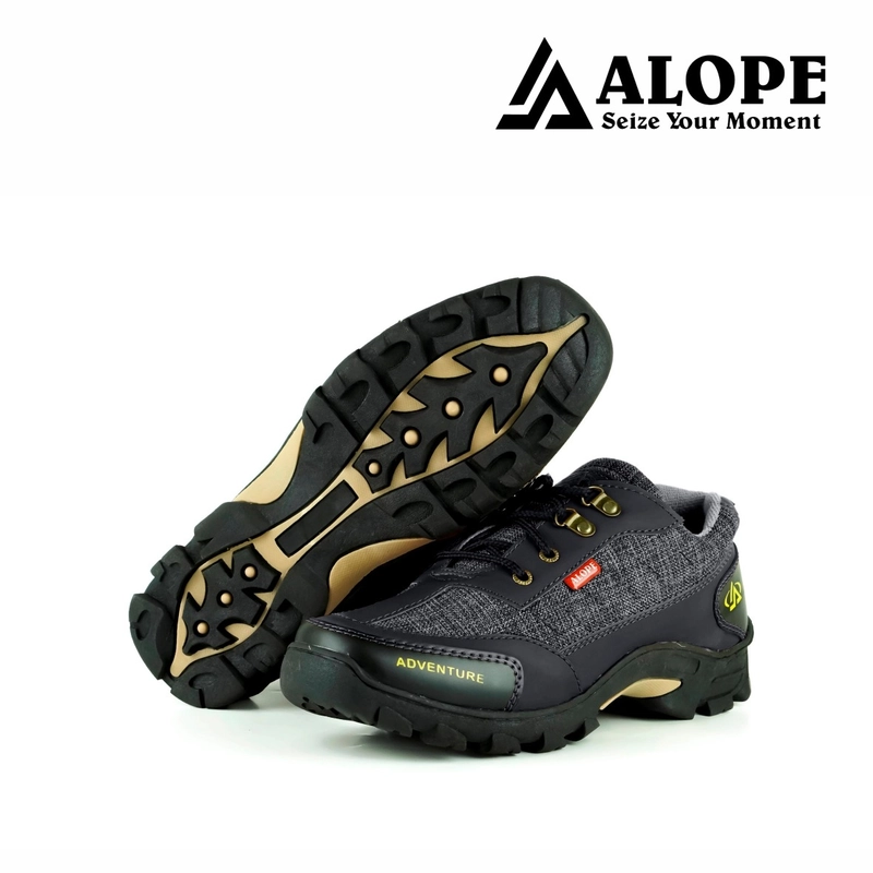 Product image ALOPE OFFICIAL - SEPATU ALOPE F 09 SEPATU HIKING MODEL TRANDY 39 HITAM