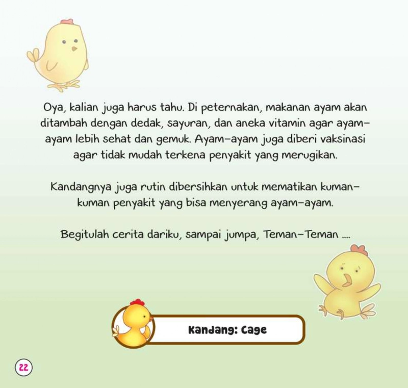 Product image Gema Insani - Cerita Si Ayam 20 x 21 SC