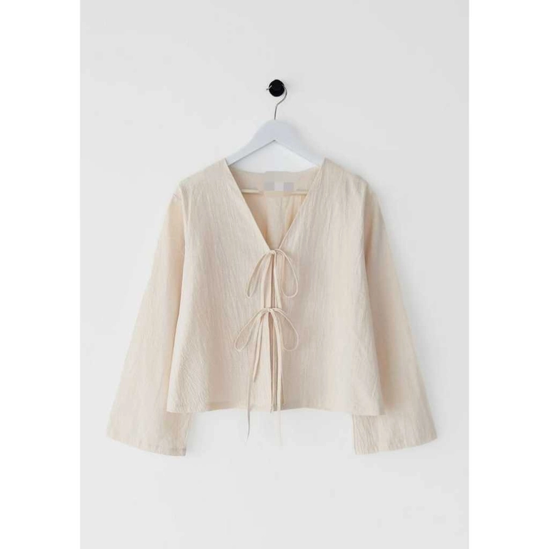 Product image Sseolshop - Isme Cardigan Korean Style M Krem