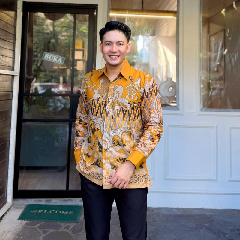 Product image Kois Batik - Batik coupel bisa dipisah kemeja dan tunik baru motif cuwanda mustrad M Kemeja cuwanda mustr