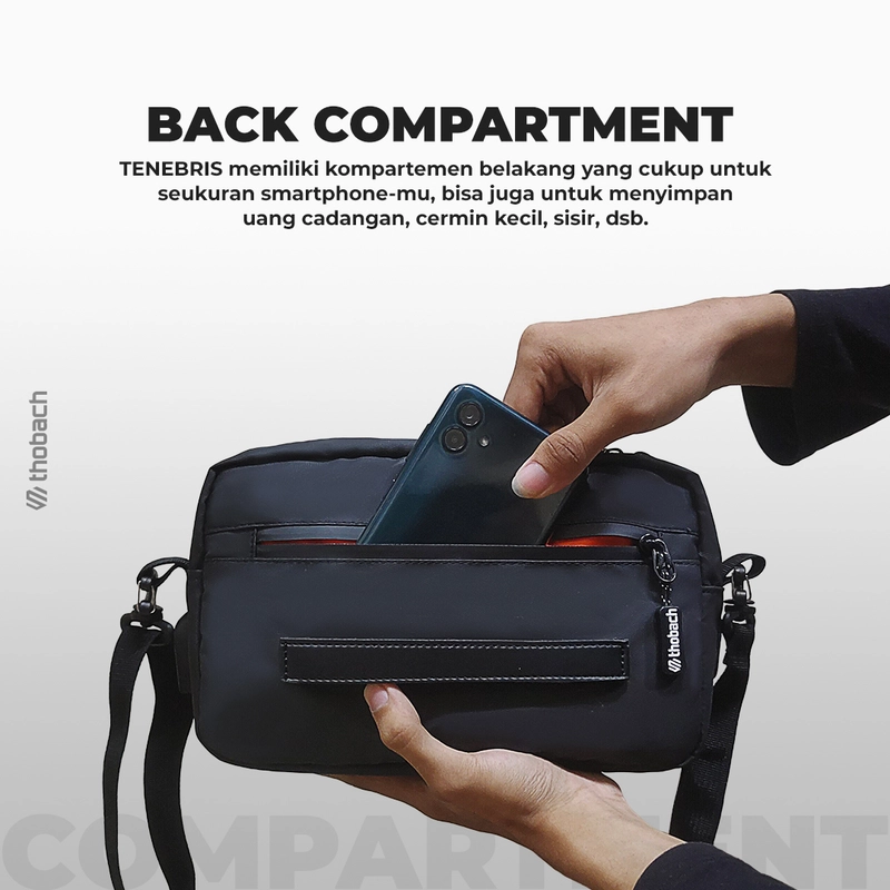 Product image Thobach official - THOBACH Slingbag TENEBRIS ALL SIZE Black