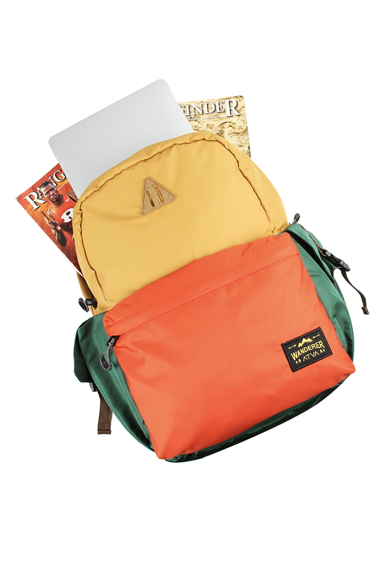 Product image Atva Bags - Wanderer - Tas Ransel Daily Sherpa Series 28x45x18cm Amber