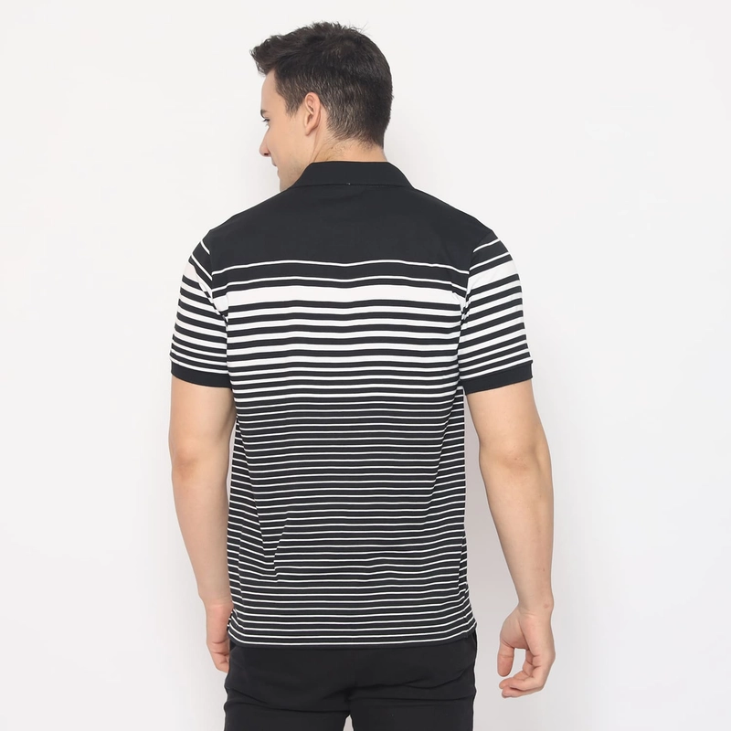 Product image MATSUDA APPAREL - MATSUDA Kaos Polo Shirt Pria Kerah Ise M (LD 104 CM) BLACK