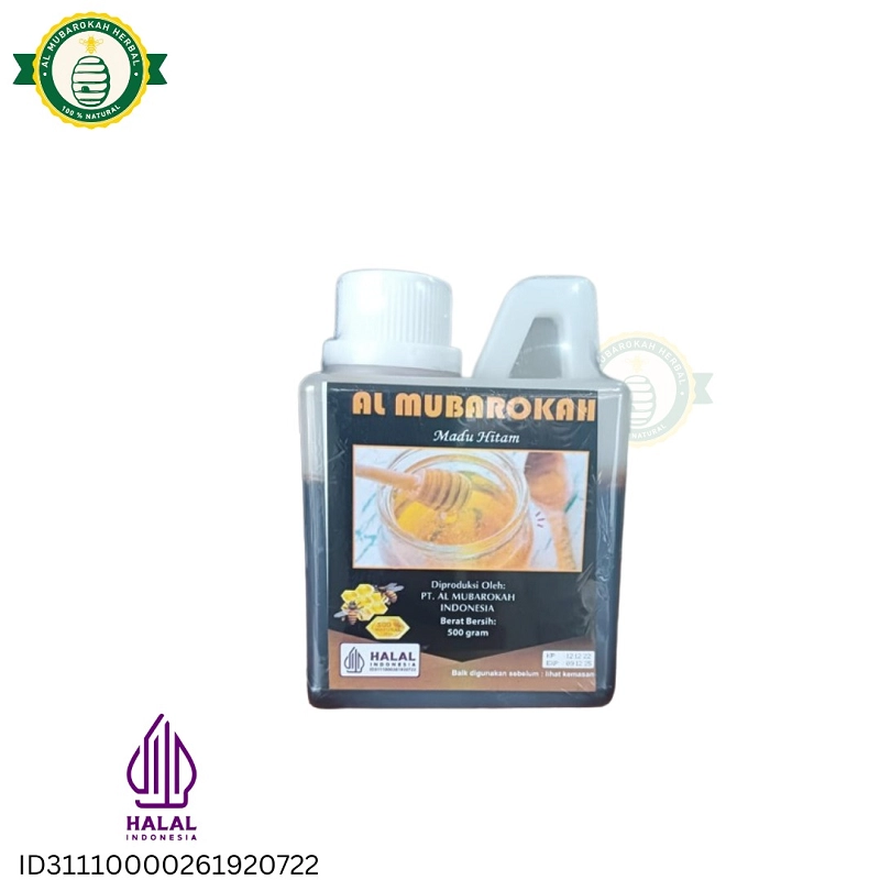 Product image Al Mubarokah - Madu Hitam Al Mubarokah 500g 500g Hitam