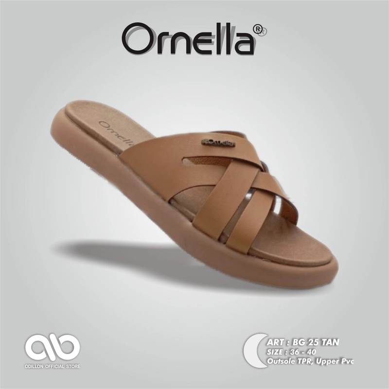 Product image Odillon - Ornella - BG 25 / Sandal Slip On Wanita 40 TAN
