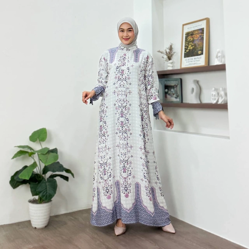 Product image Khisna collection - Gamis zahra aszafa lebaran adem Allsize Za