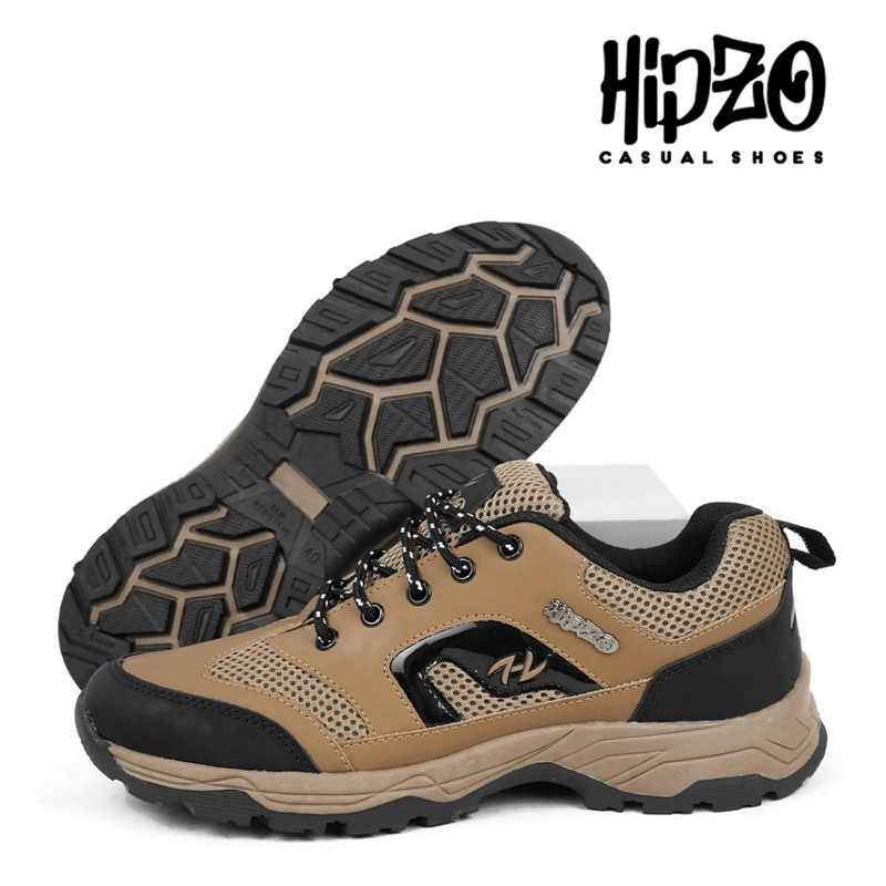 Product image Hipzo - Sepatu Hiking Sporty M074 Untuk Pria Outdoor 40 Moka