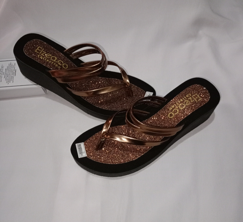 Product image Elzeaco - Sandal Spon Wedges M03 36 BROWN