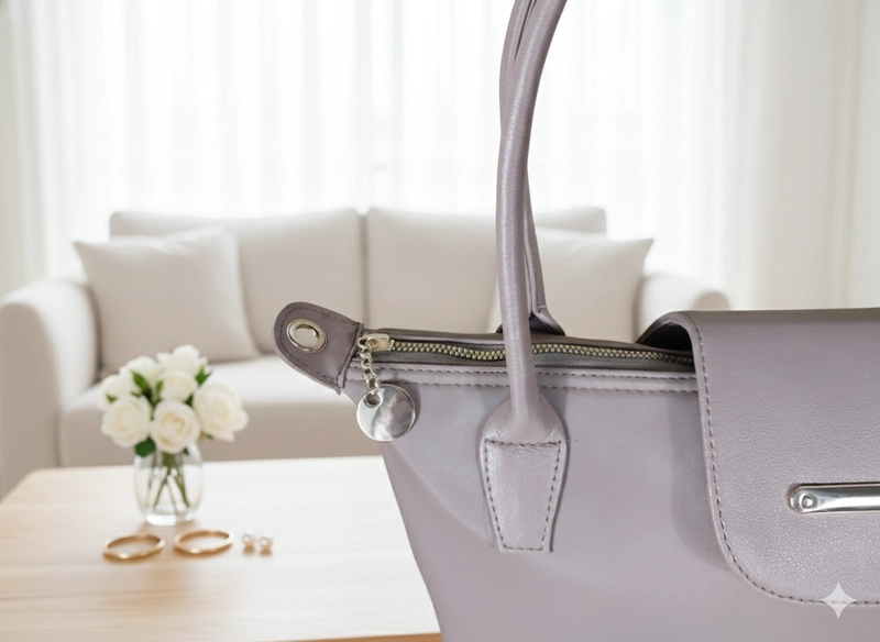 Product image CBL - BERYL Shoulderbag -Tas Bahu dan Selempang Wanita BERYL Shoulderbag Bahan Cocoly Longchamp Waterpro Medium Coklat