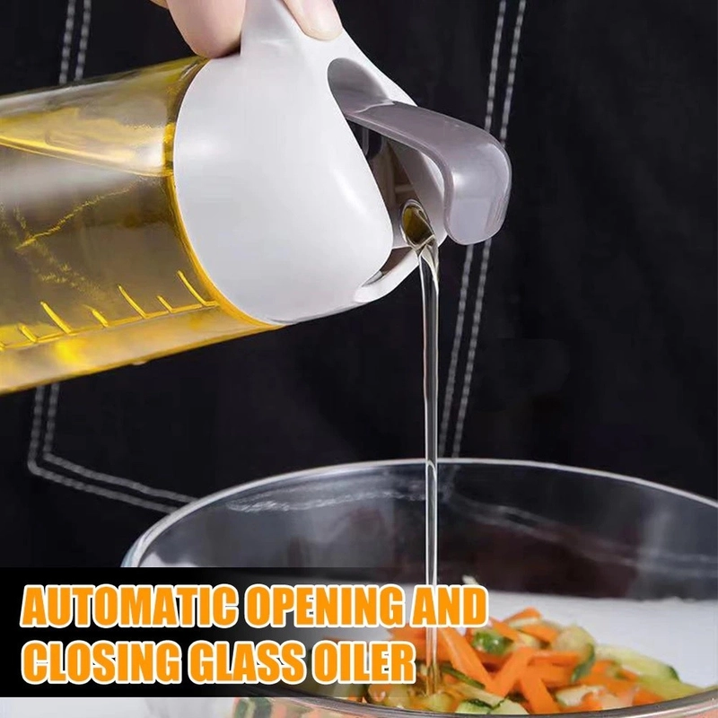 Product image KAMJE Botol Kaca Wadah Tempat Minyak Goreng Sayur 630ml KMJ016 KMJ016 RANDOM