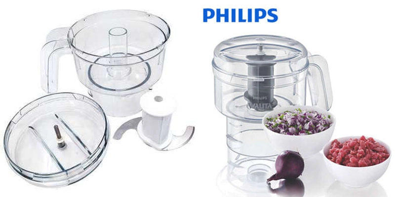 Product image Philips HR2939 Food Chopper Alat Pencincang Daging Dan Bumbu Dapur Type HR2939
