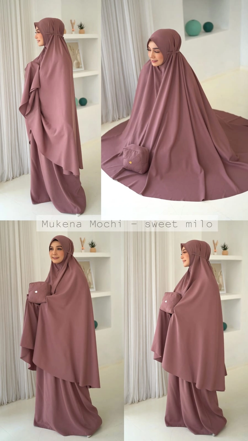 Product image AL Irsyad Store - MUKENA DALANOVA MOCHI JUMBO SWEET MILO