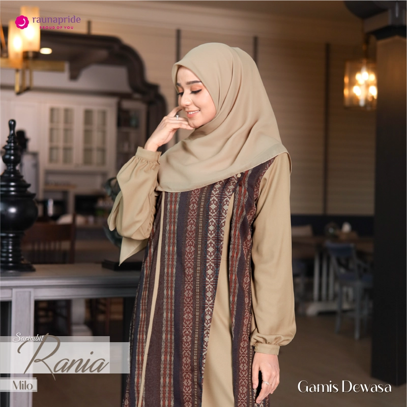 Product image RAUNAPRIDE OFFICIAL - SARIMBIT RANIA - MILO S/10 GAMIS DEWASA