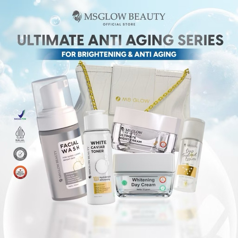 Product image MS Glow Purwakarta - NEW SERIES Ultimate Anti Aging Series ULTIMATE 1 PAKET