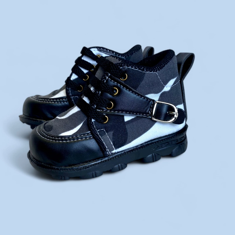Product image Kawanian - Sepatu anak boot usia 1 3 tahun abri tentara negara indonesia 25 putih