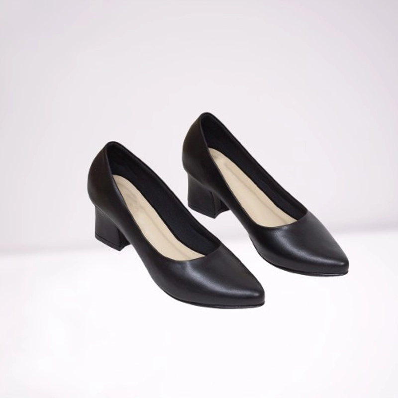 Product image apaastore - Sandal Flatshoes Wanita Hak 5cm AAD 03 36 hitam