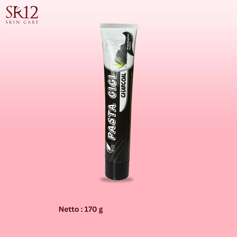 Product image SR12 Jawa Barat - SR12 Pasta Gigi Charcoal Memutihkan Dan Merontokkan Karang Gigi 100g pasta gigi charcoal
