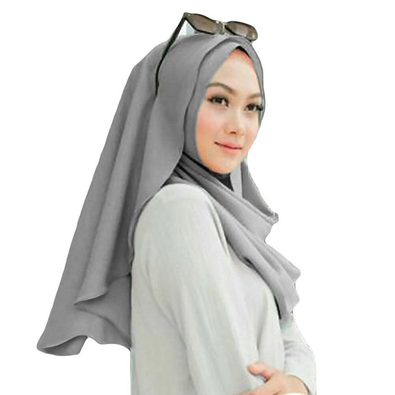 Product image Milyarda Hijab - Hijab Instan Belle Milyarda Hijab all size abu tua