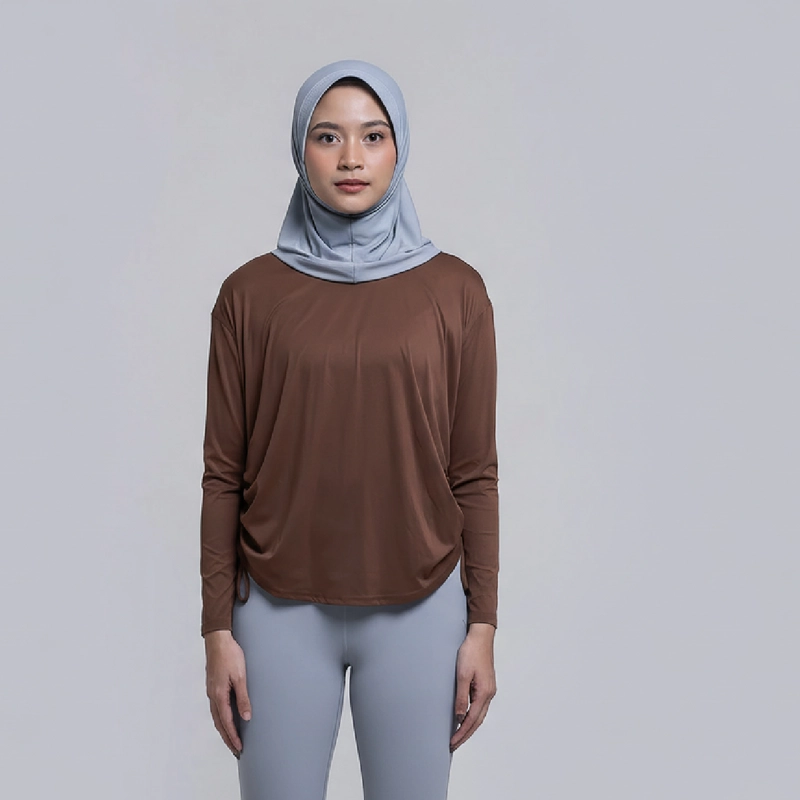 Product image DAW187 HEIJI - EasyCool Long Sleeves XL TOASTED BROWN