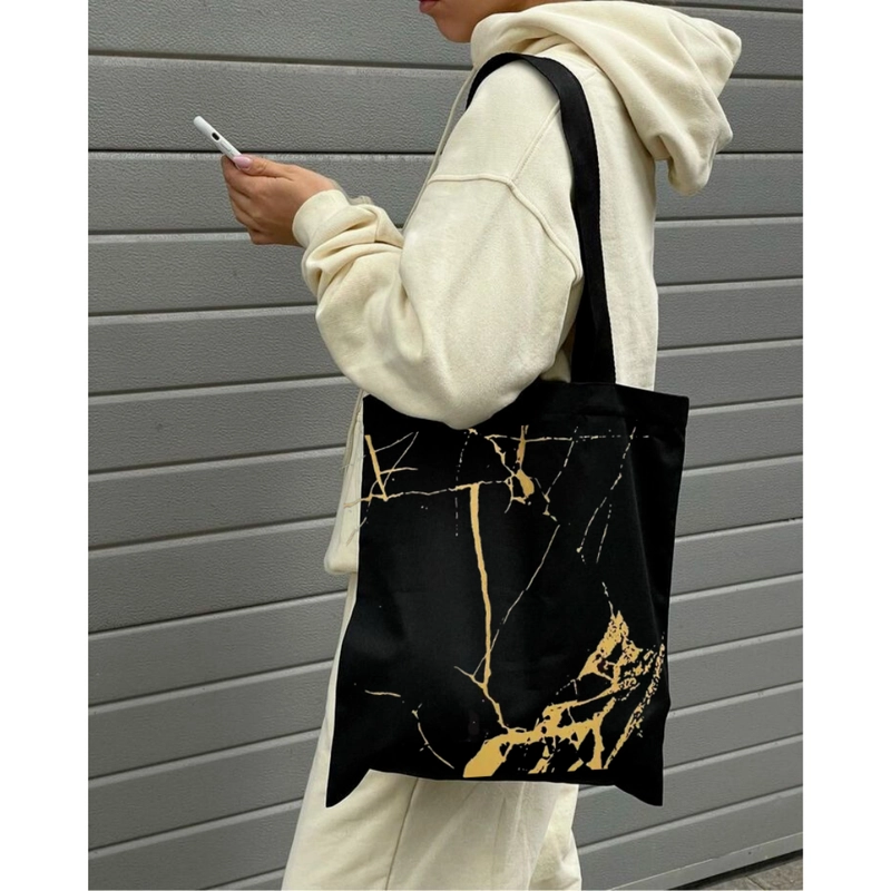 Product image KAHASIL - Tas Totebag Wanita Tote Bag Jinjing Shoulder Bag Polyester KHTB34 all variant Gold