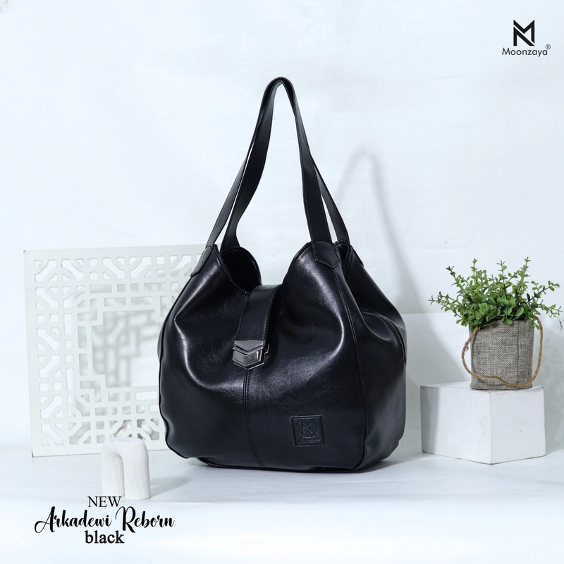 Product image Moonzaya - ARKADEWI REBORN BY MOONZAYA TAS BAHU KEKINIAN ARKADEWI BLACK