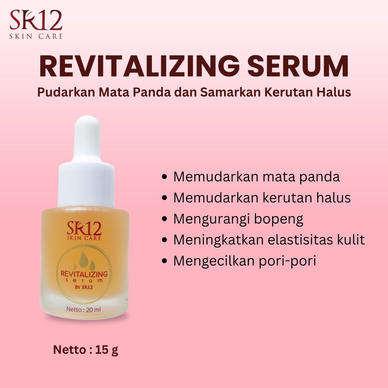 Product image SR12 Serum Revitalizing Mengatasi Mata Panda Dan Menyamarkan Bopeng 20 ml Revitalizing