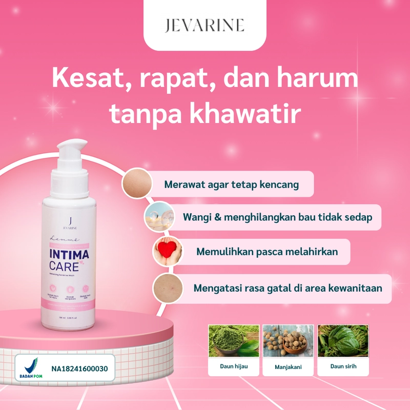 Product image Jevarine - Lemme Intima Care 100ml Putih Ungu
