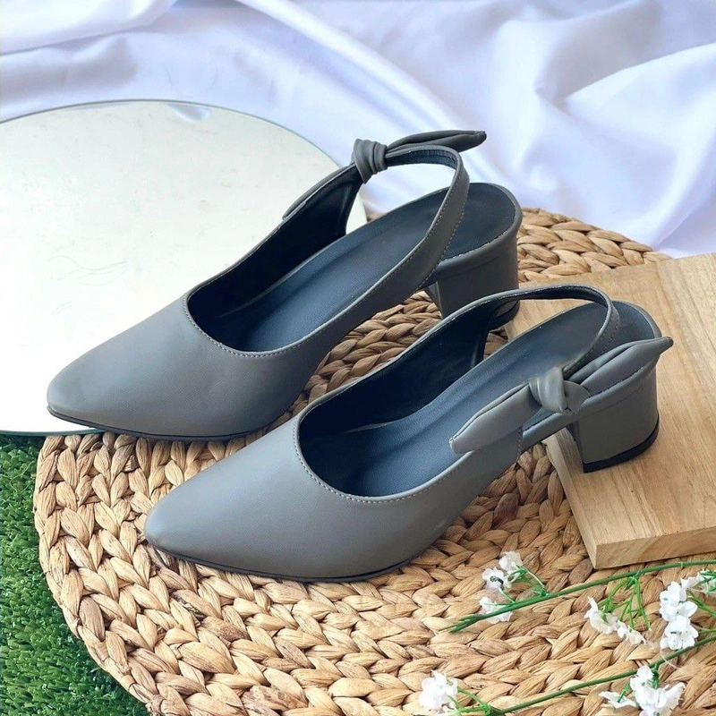 Product image Koekita - Sandal Selop Hels Wanita 5 cm Dona-01 40 Grey