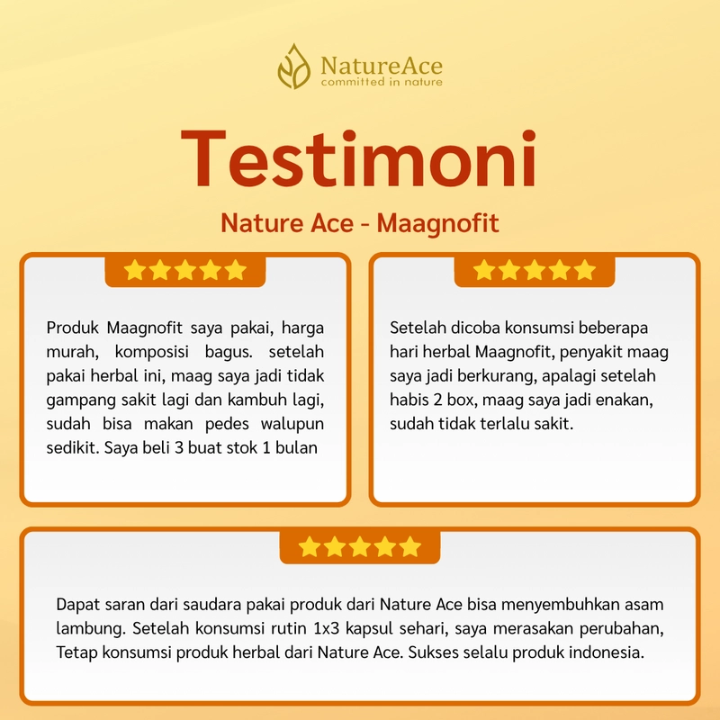 Product image Nature Ace - Maagnofit 20 Kapsul