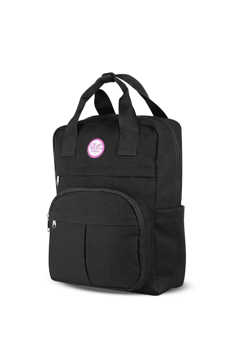 Product image Atva Bags - Atva Bags - Tas Ransel Harian/Daily Backpack Kanvas dari Girl Station Sunny Series 36x26x11 cm Black