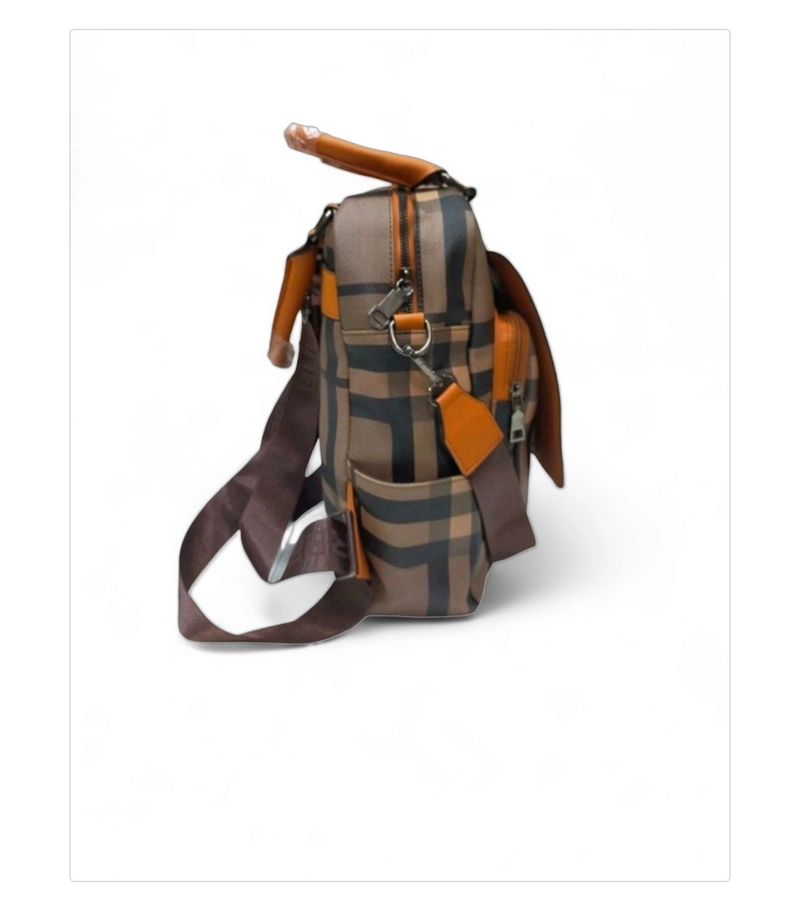 Product image Kalea - Tas ransel kunci selendang wanita premium laptop P28*T34*L12 Coklat