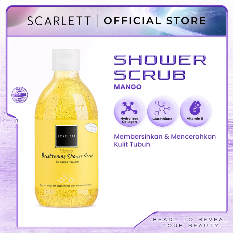 Product image Scarlett Whitening - Shower Scrub 300ml Mango