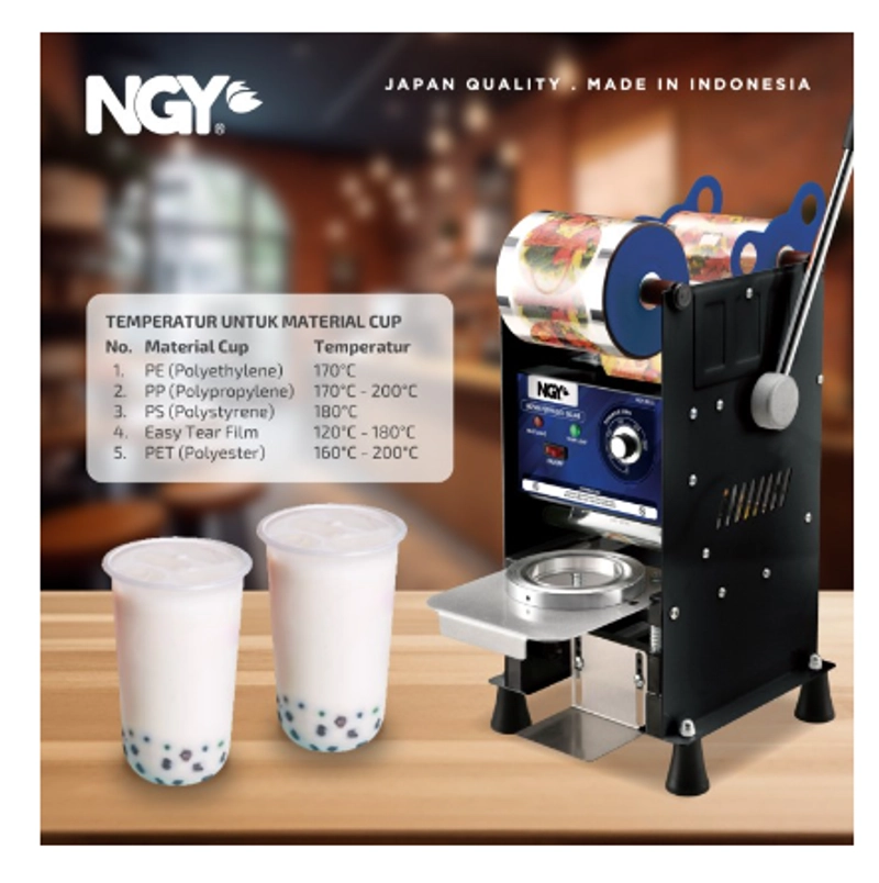 Product image UTAMAMEGA - Cup Sealer Mesin Penyegel Gelas Plastik Nagoya NGY-39CS Type NGY-39CS