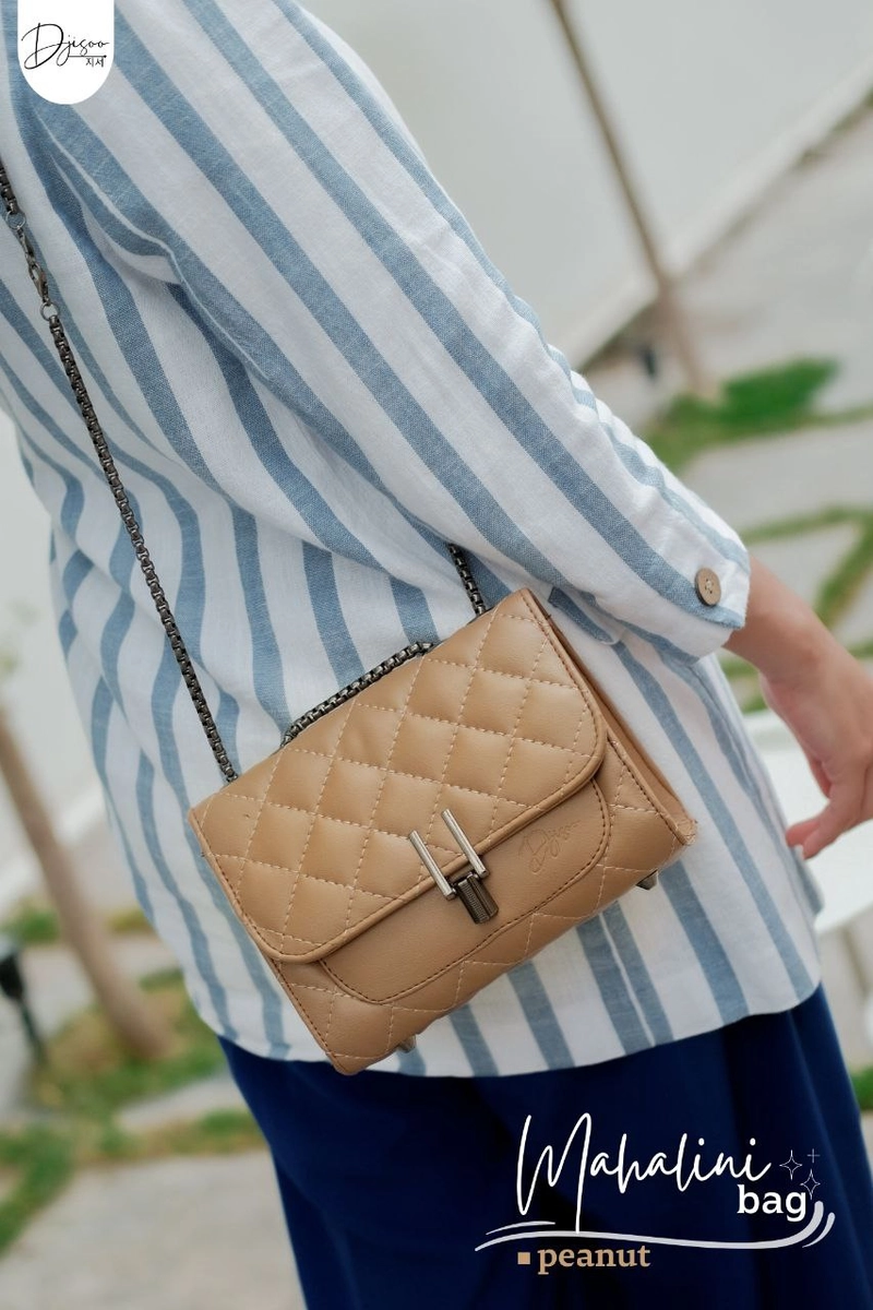 Product image Fashopid - DJISOO TAS SELEMPANG WANITA MAHALINI BAG ALL PEANUT