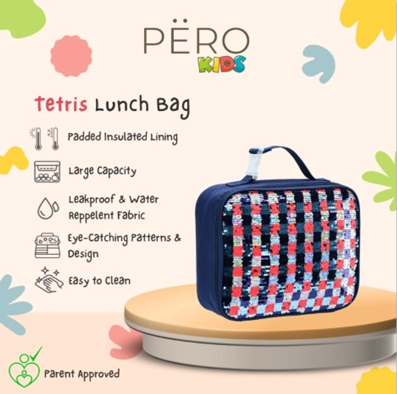 Product image Pero Indonesia - Pero Kids Lunch Bag Tas Bekal Makanan Game Play Lunch Bag