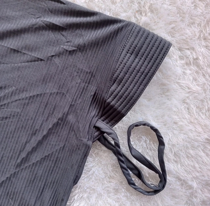 Product image Fisky Collection - Hijab Plisket Pad Jumbo All Size Abu
