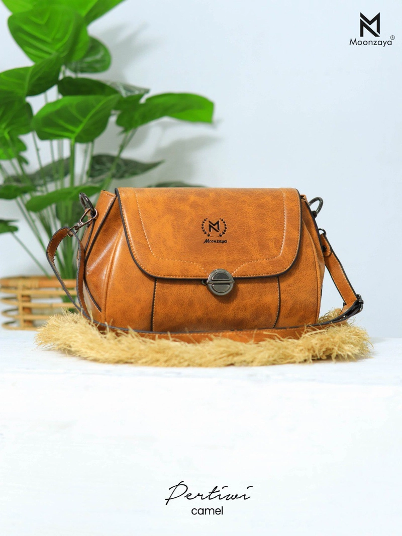 Product image Moonzaya - TAS WANITA PERTIWI BAG BY MOONZAYA PERTIWI CAMEL