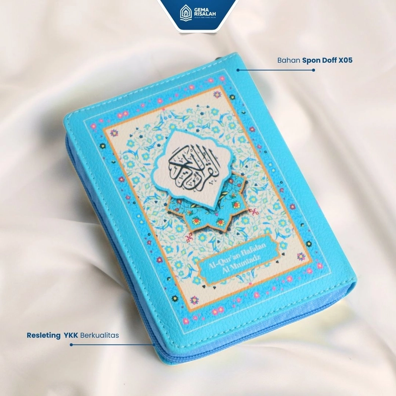 Product image Gema Risalah - Alquran Hafalan Resleting QPP Ukuran A6 Premium Cover Warna Merah