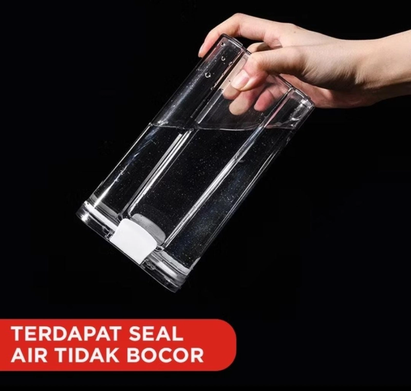 Product image Rizki Electronics - Toples Snack Kedap Udara Bening Kontainer Makanan 460 ml (S) plastik