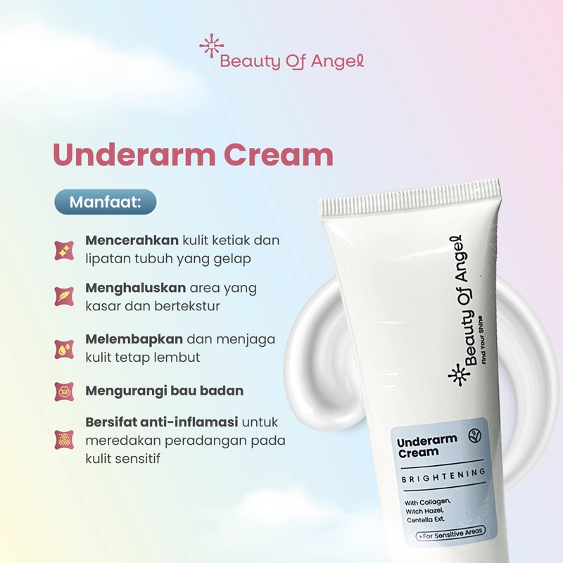 Product image BEAUTY OF ANGEL - Underarm Cream - Krim Lipatan Mencerahkan Ketiak & Selangkangan all variant all variant