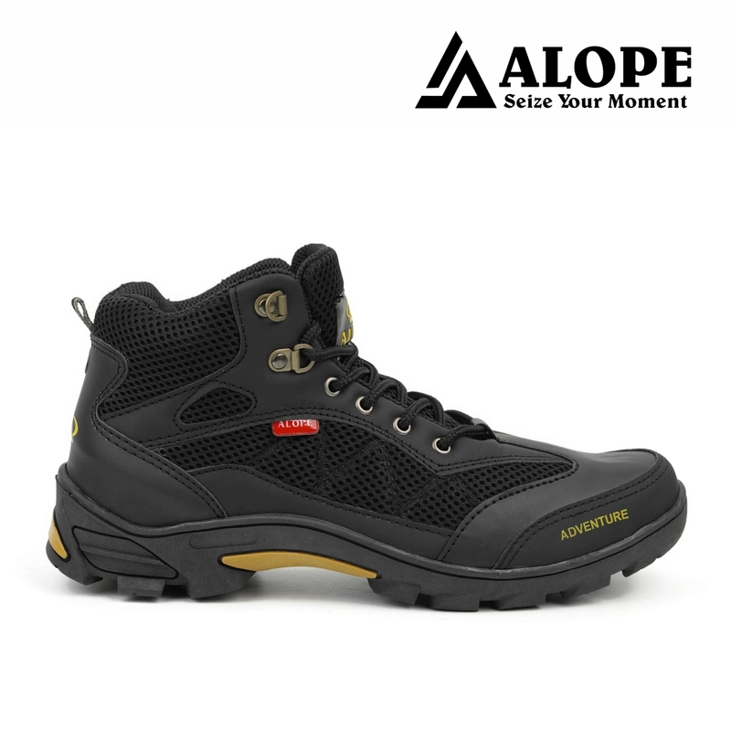 Product image ALOPE OFFICIAL - ALOPE OFFICIAL - BELI 2 SEPATU F 07 GRATIS KEMEJA POLOS PENDEK WARNA RANDOM 39 HITAM